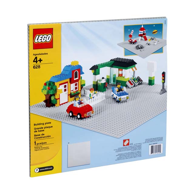 Lego 628 브릭앤모어, 대형회색조립판 (Hit:3836)